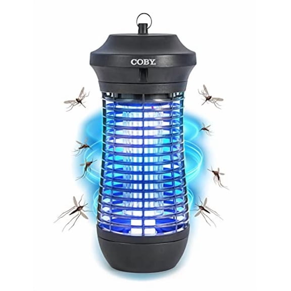 COBY Outdoor Bug Zapper 18W, Covers Half an Acre, Electric Bug Zapper