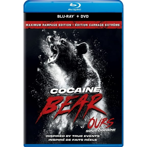 COCAINE BEAR - BLU-RAY + DVD - DVD