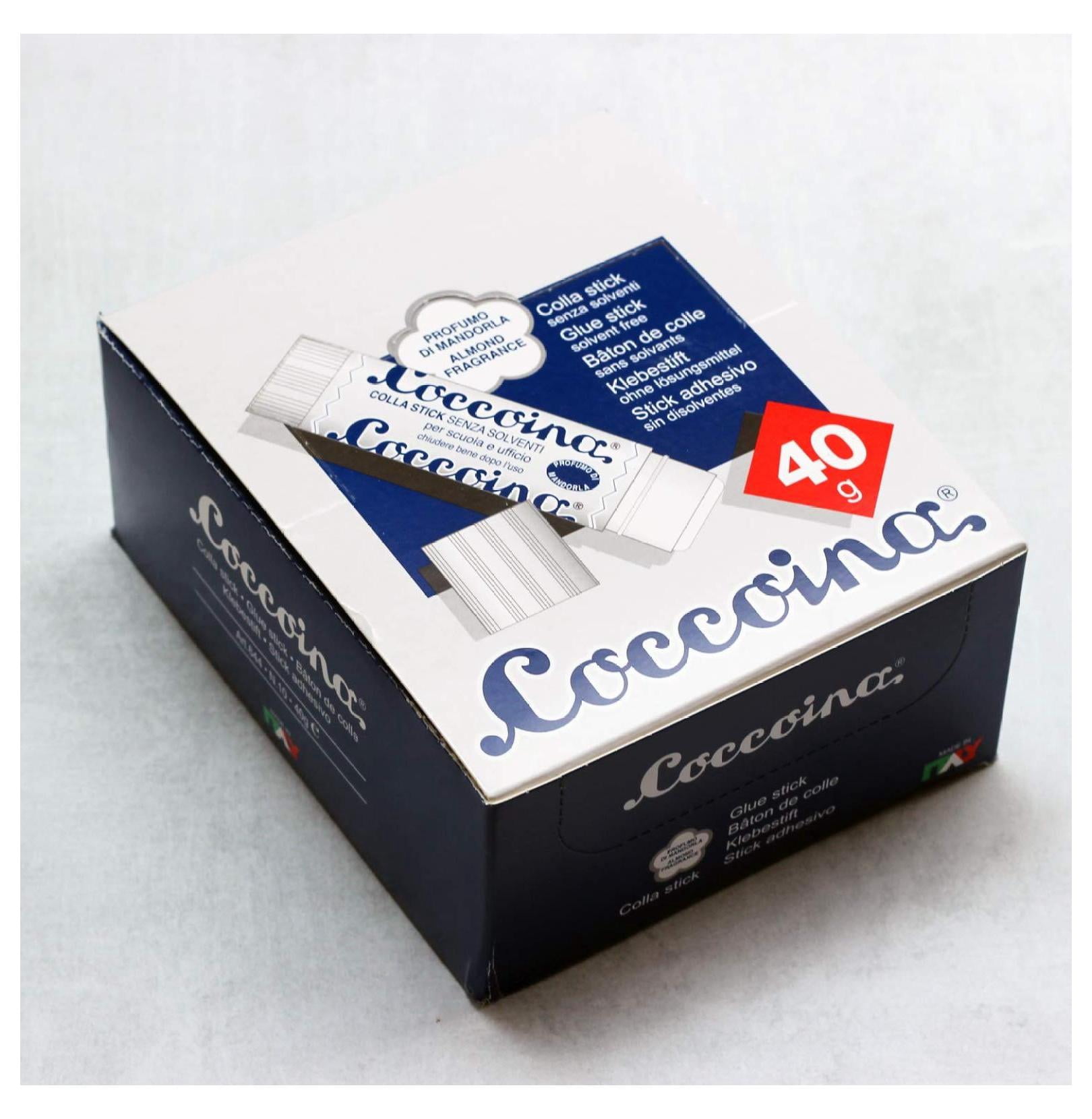 COCCOINA 40 GRAM (1.41 oz) Italian Glue Sticks - Box of 10 (10)