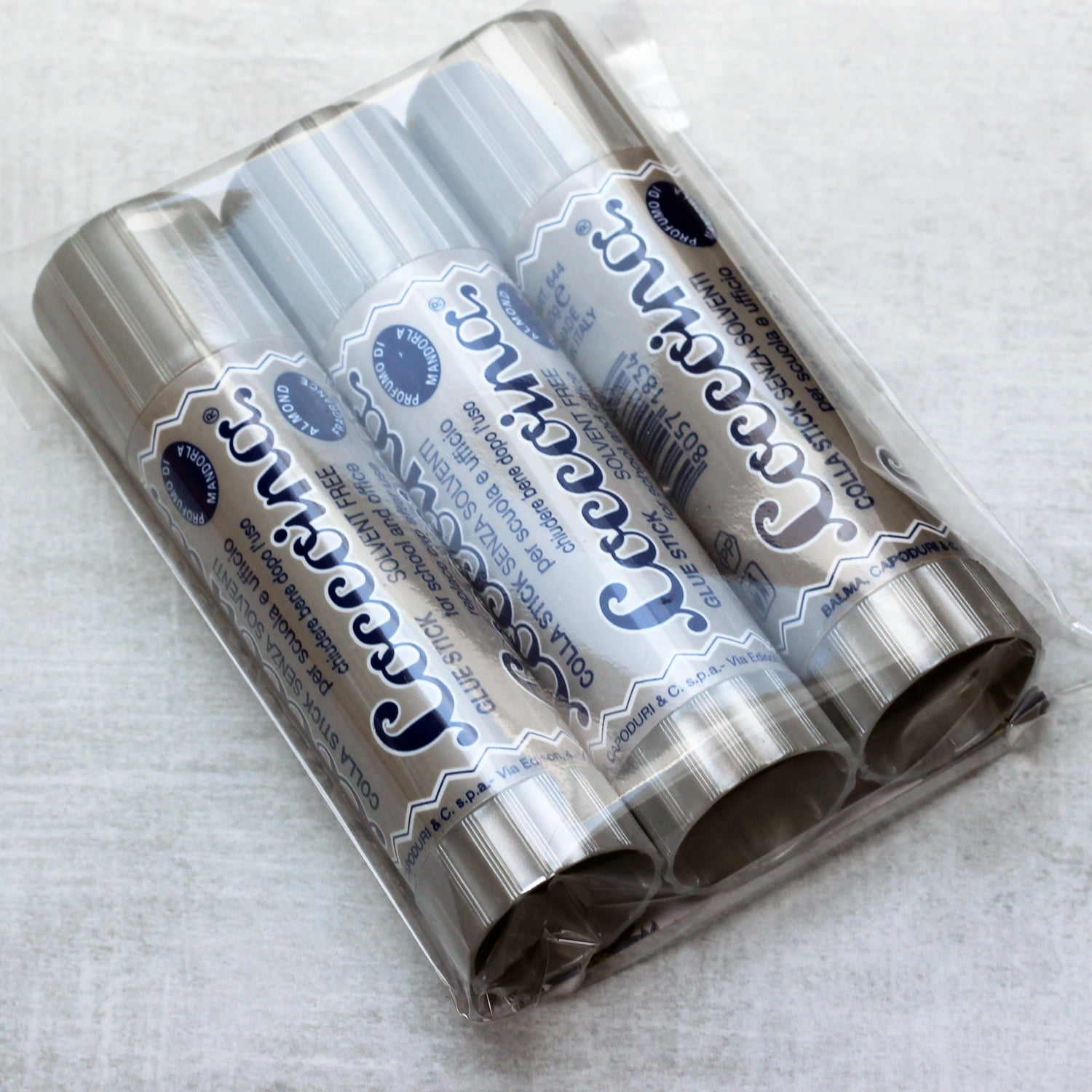 COCCOINA 40 Gram (1.41 oz) Italian Glue Sticks - Package of 3