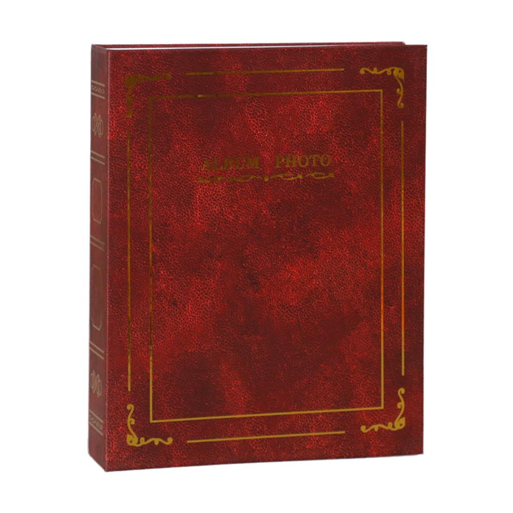Pioneer Mini Photo Album - Holds 36 Photos, 4x6 Size, Acid-Free Pocket Album, Red Cover