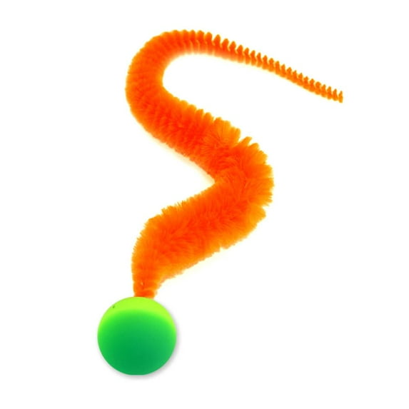 COCEQUC Cat Interactive Toys Cat Colorful Bouncing Ball Pet Supplies Puzzle Teasing Toy. F0F5