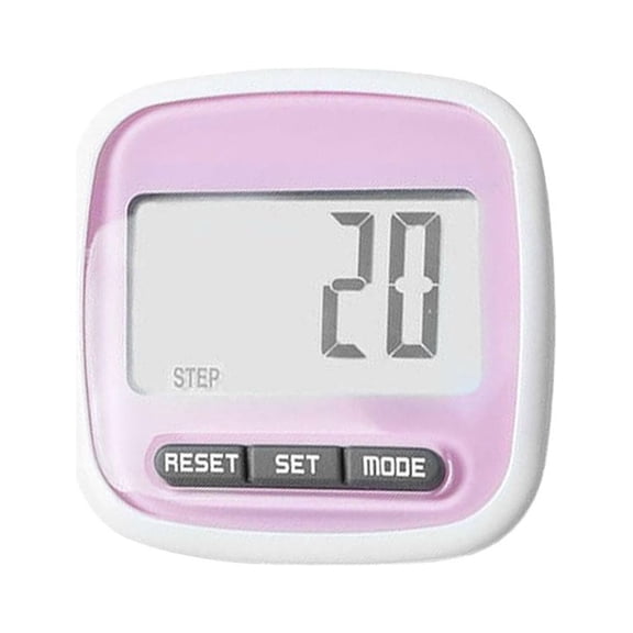 COCEQUC Digital Pedometer For Walking Step Counter with Clip Large For Elderly K1X6