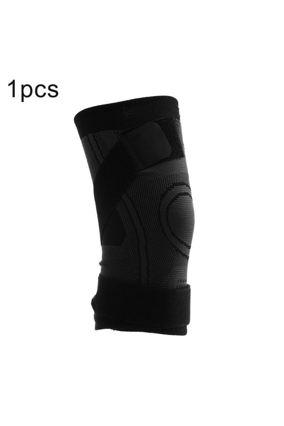 Knee Sleeve Compression Brace Patella Support Stabilizer Gym Joint AU V9Y7