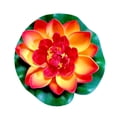 thumbnail image 1 of COCEQUC Orange (B) $10cm artificial lotus flower pond fish tank decoration immortal flower artificial flower water lily artificial lotus dried flower, 1 of 1