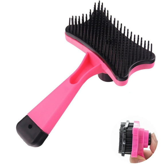 COCEQUC Self Cleaning Dog Cat Slicker Brush Grooming Short бμ η) Long Pet Hair ✨_ B9S3
