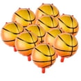 thumbnail image 1 of COCHLOUS 10PCS 18" Basketball Foil Balloons for Sports Party Decoration, 1 of 8