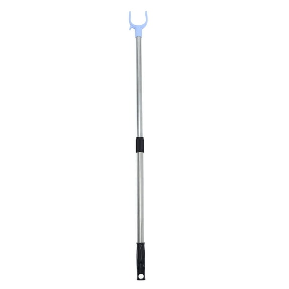 GOOHOCHY Extendable Closet Rod Black 1Pcs 21.3x2.4x1.0in