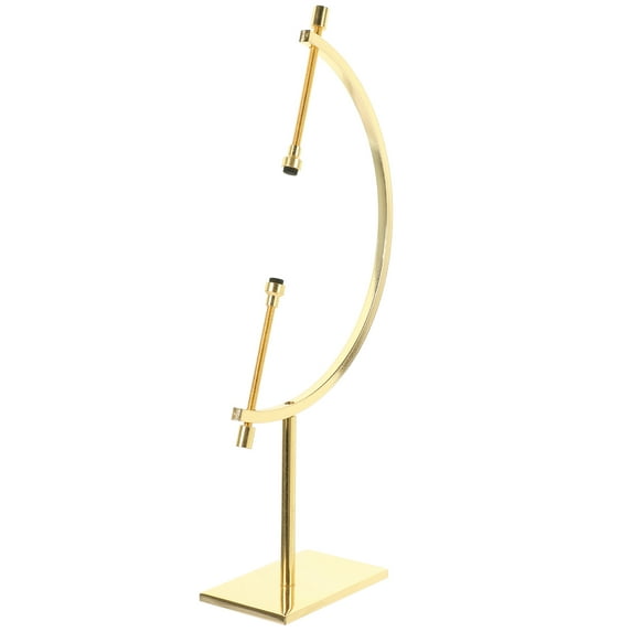 COCHLOUS Crystal Sphere Holder Metal Caliper Stand Adjustable Display Stand