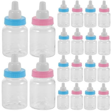COCHLOUS Mini Baby Shower Bottles Fillable Candy Bottles (24Pcs)