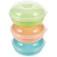 thumbnail image 1 of COCHLOUS Sandwich & Food Containers 3Pcs Clear Mini Boxes for Sweets & Bakery, 1 of 9