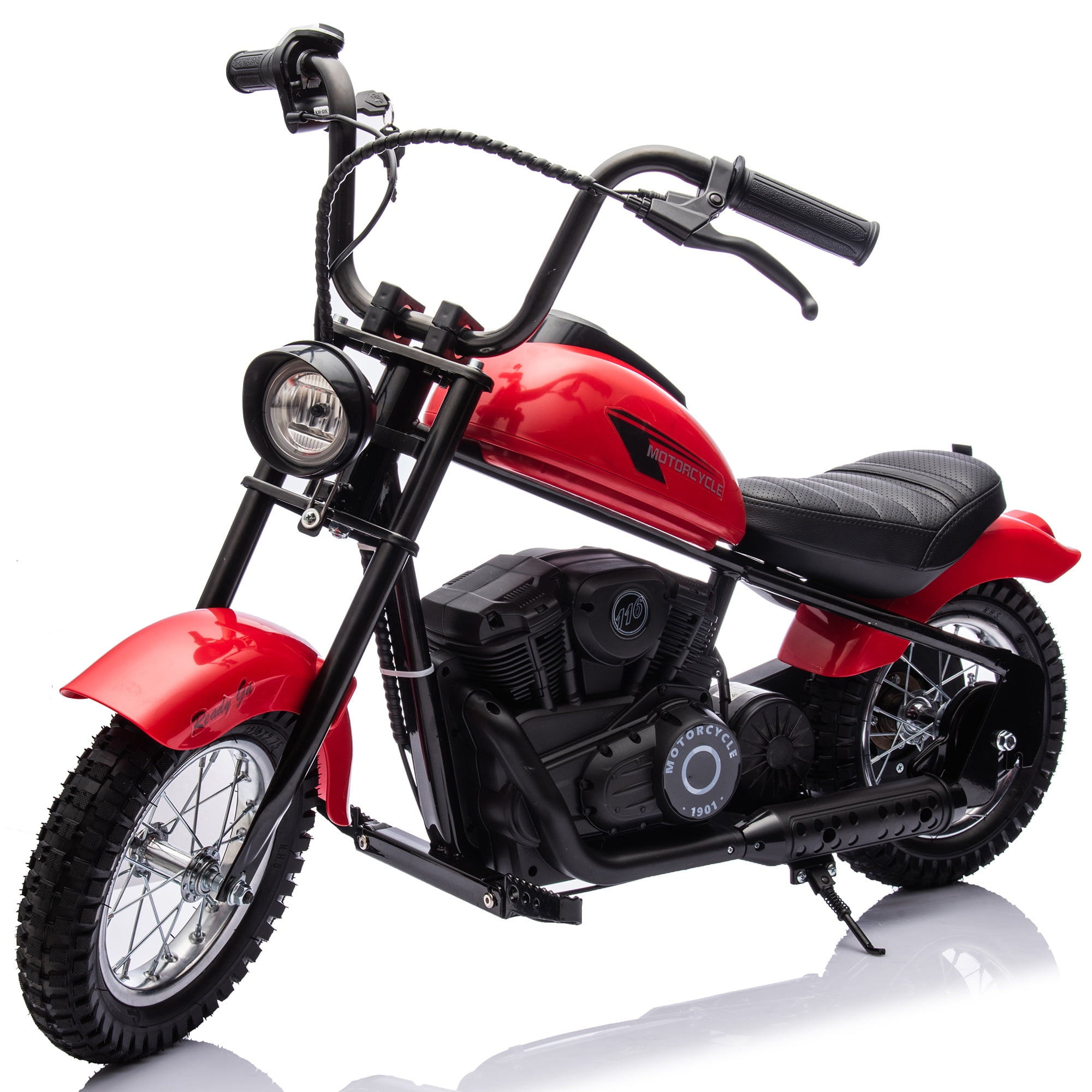 COCLUB 24v Ride on Toys for Big Kids Mini Motorcycle 9AH 250W Electric Dirt Bikes 13.6 mph Pneumatic Tire Rear Suspension System Motor Bike Orange Walmart