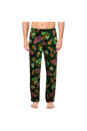 Mens Pajama Pants - SpongeBob SquarePants, Scooby-Doo All Over Print Lounge Pants (S-2XL)