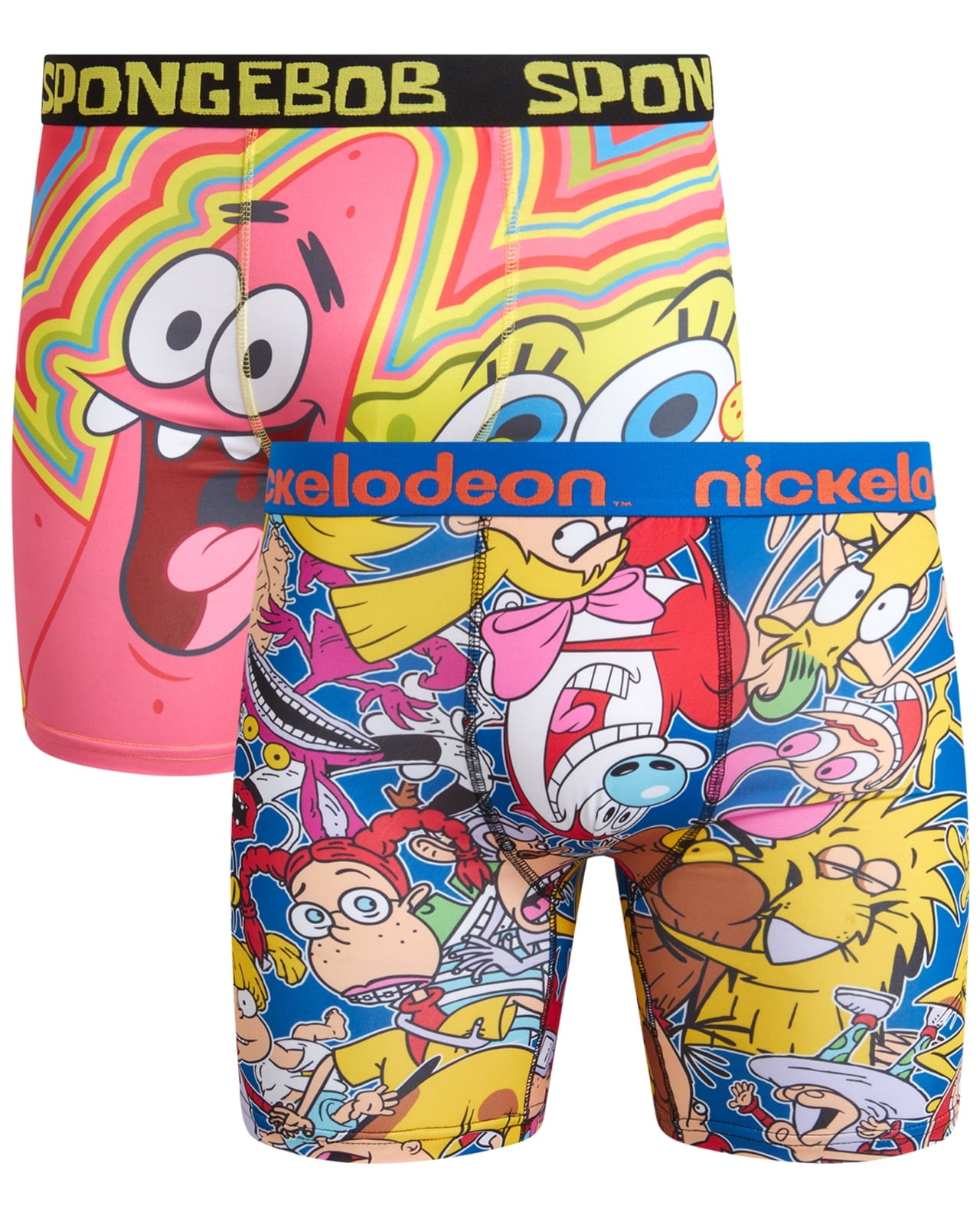 COCO BRANDS SpongeBob SquarePants Mens Underwear - 1/2 Pack Rugrats Men ...