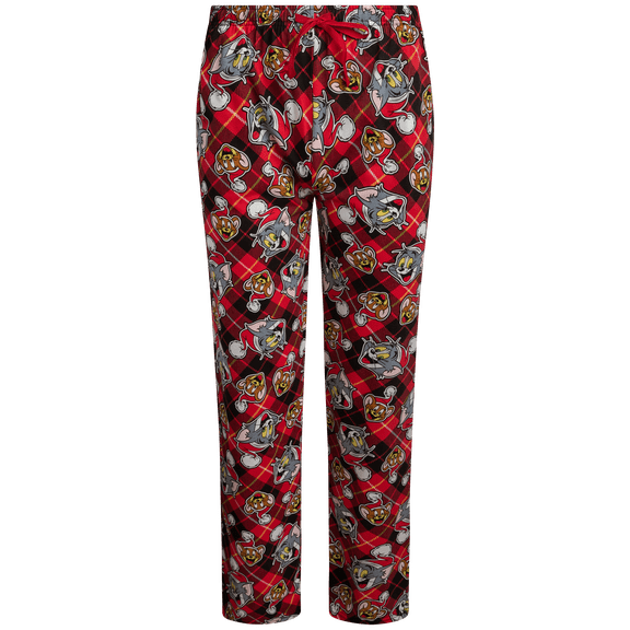 COCO BRANDS Tom and Jerry Men's Pajama Pants - Looney Tunes Mens Lounge Pants with Pockets (S-2XL)