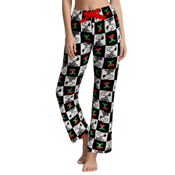 COCO BRANDS Womens Pajama Pants - Peanuts Snoopy Soft Sleepwear Bottoms Fun Pajamas for Women (S-XL)