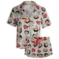 thumbnail image 1 of COCO BRANDS Womens Pajama Set - 2 Piece Betty Boop, The Powerpuff Girls Pajama Short Sets for Women, 1 of 7