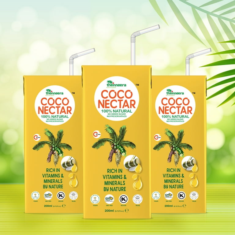 Nature's COCO (Coconut) NECTAR - 100% Natural, Gluten-Free, Non