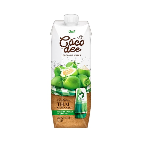 COCO DEE Natural Coconut Water 33.8 Fl Oz