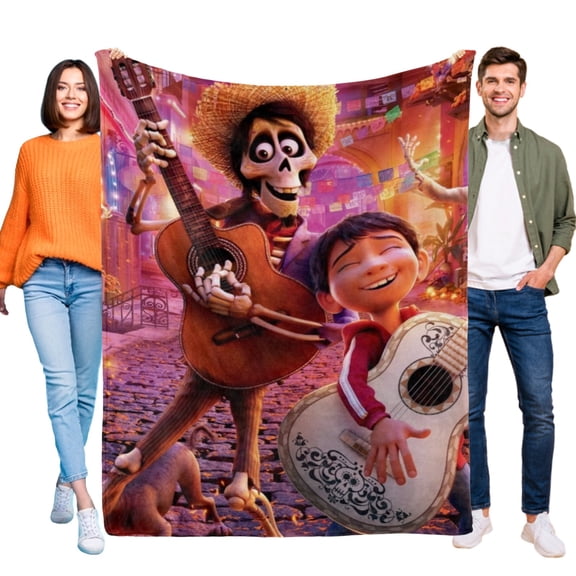 COCO Dream-Anti-Pilling Flannel Blanket Soft Lightweight Plush Fuzzy Cozy Luxury Blanket for Home and Kitchen Use Perfect for Kids and Adults30"X40"