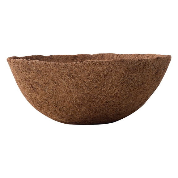 Mainstays 14" Round Coco Liner. 14"x 5.8" in Size, Made from All Natural Coconut Fibers