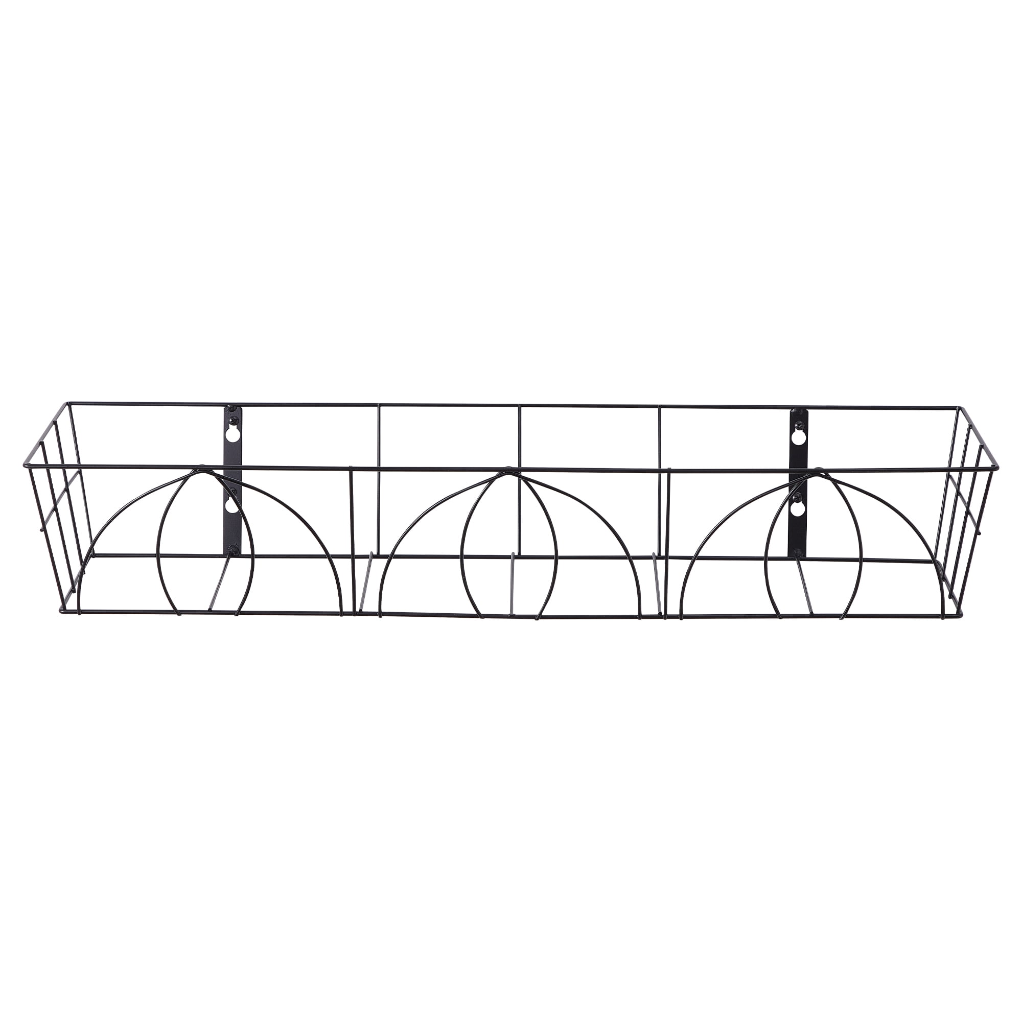 Mainstays 30" x 8.5" x 5.25" Rectangle Petal Window Box with All Natural Coconut Fiber Liner