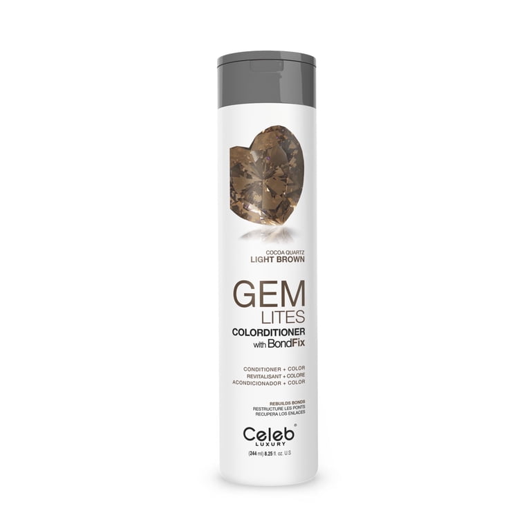 Celeb Luxury Vegan Hair Color Depositing Mask Conditioner, Cocoa