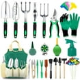 thumbnail image 1 of COCOBELA 111Pcs Garden Tools Set Succulent Tools Set, Heavy Duty Aluminum Manual Garden Kit Outdoor Gardening Gifts Tools for Men Women, 1 of 10