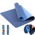 thumbnail image 1 of COCOBELA Yoga Mat 72 x 24'' Exercise Mats 8mm TPE Non-Slip Extra Thick High-Density Eco Friendly for Yoga Workout Pilates Yoga Mats for Women Men, 1 of 8