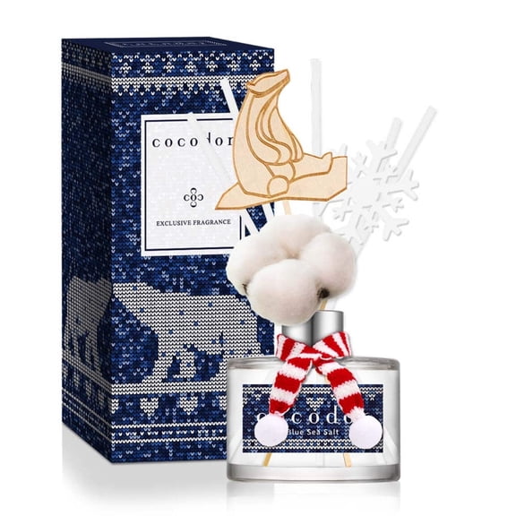COCODOR Limited Edition Polar Bear Reed Diffuser/6.7oz(200ml)/1 Pack/Reed Diffuser, Oil Diffuser & Reed Diffuser Sticks, Home Decor & Office Decor, Gifts