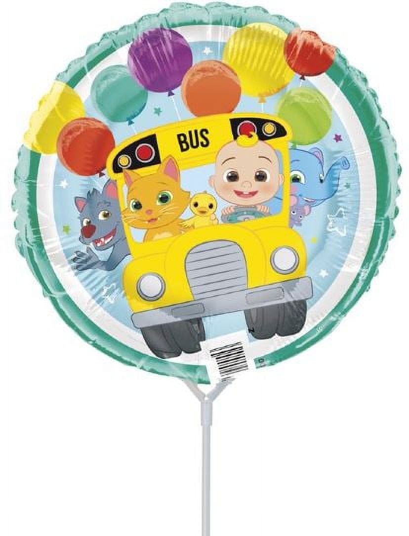 Cocomelon Foil Stick Balloon 9"