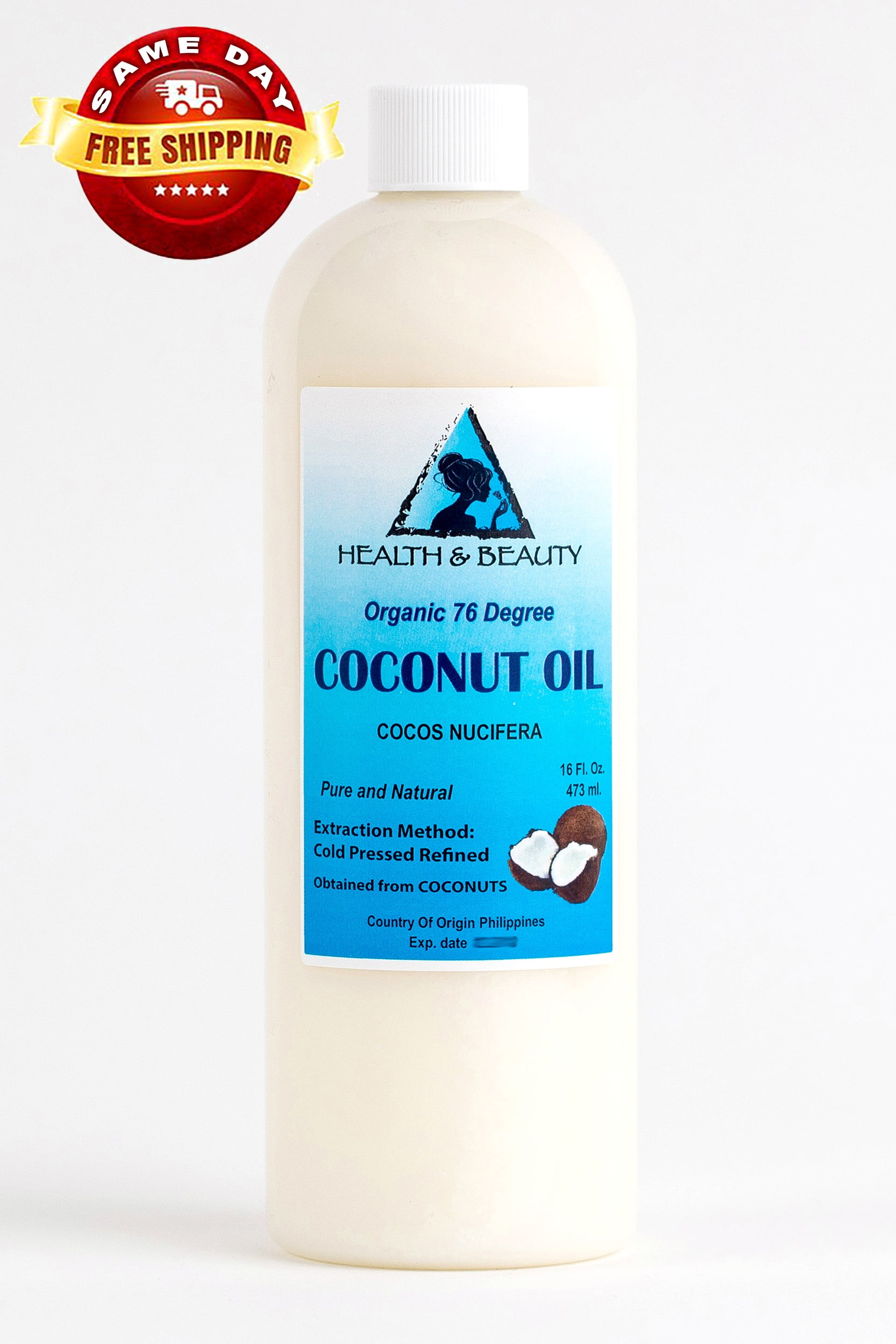 16 oz. Coconut Oil - 76 degree