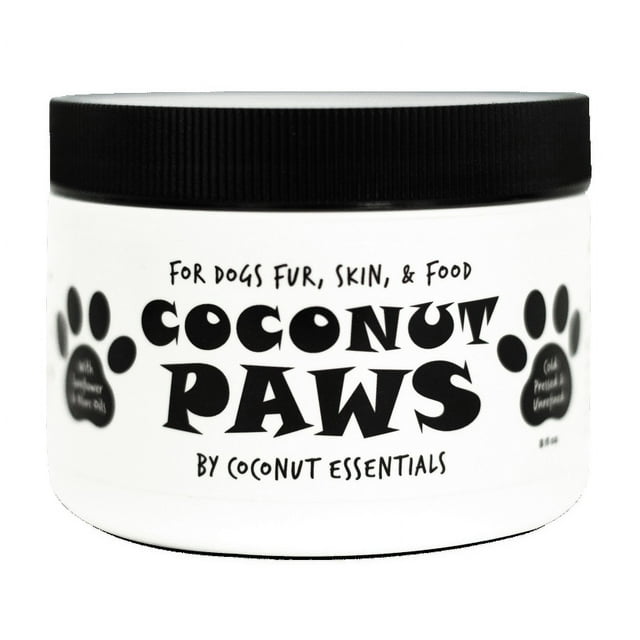 COCONUT PAWS - Coconut Oil for Dogs Skin, Hair, Ears, Teeth, and Nails ...