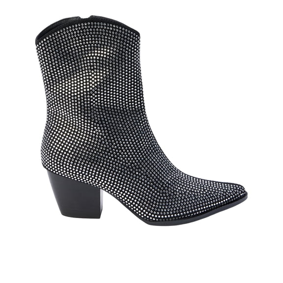 COCONUTS by Matisse Womens Hazel Pointed Toe Zippered Cowboy Ankle Boots