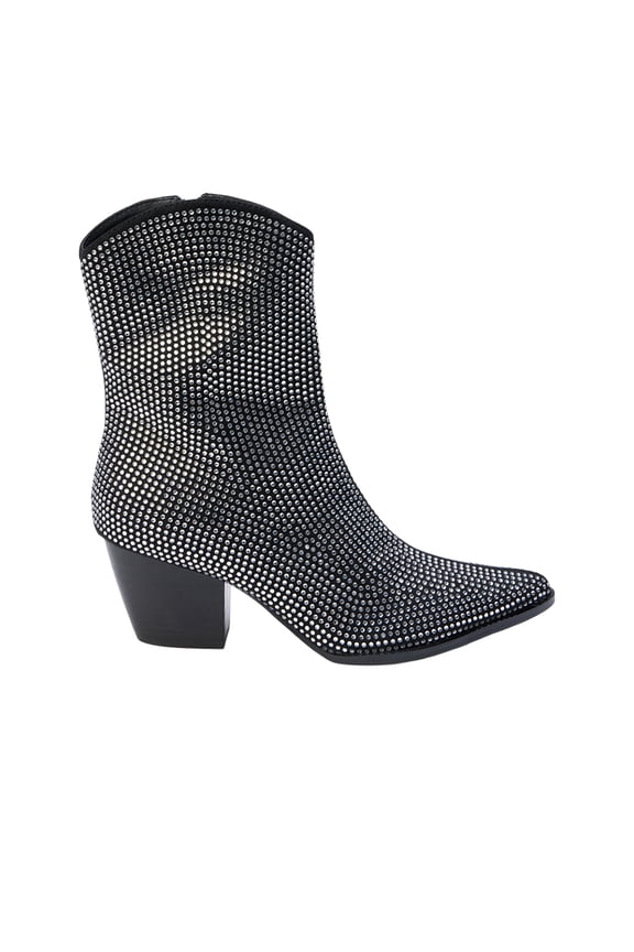 COCONUTS by Matisse Womens Hazel Pointed Toe Zippered Cowboy Ankle Boots
