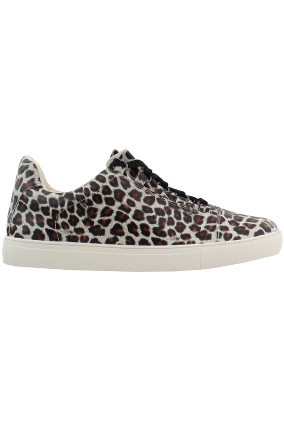 COCONUTS by Matisse Womens Relay Leopard Lace Up Athletic Sneakers Casual