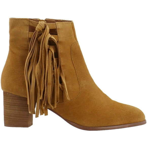 COCONUTS by Matisse Womens Stroll Through Round Toe Zippered Cowboy  Ankle