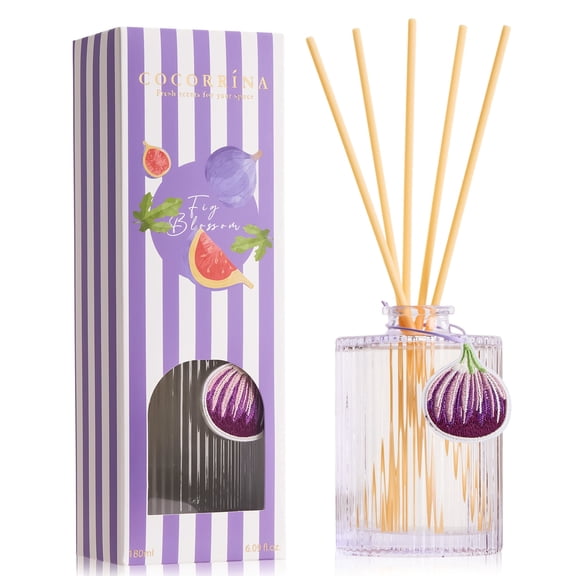 COCORRÍNA  Fig Blossom Reed Diffuser Set