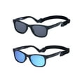 thumbnail image 1 of COCOSAND Baby Sunglasses with Strap Square UV400 for Infant Toddler Boys Girls Age 0-24 Months, 2-Pack, 1 of 7