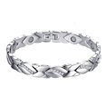 thumbnail image 1 of Pekkaxy Women's Pure Copper Magnetic Bracelet For Healing Cuff Carpal Bangle, 1 of 7