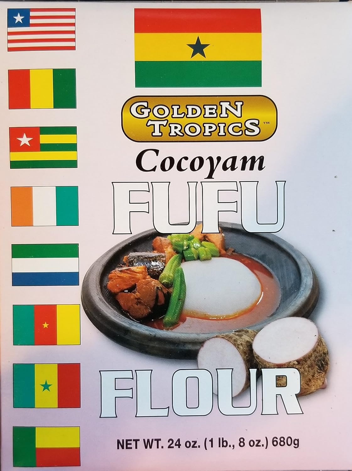 COCOYAM FUFU FLOUR 2PK