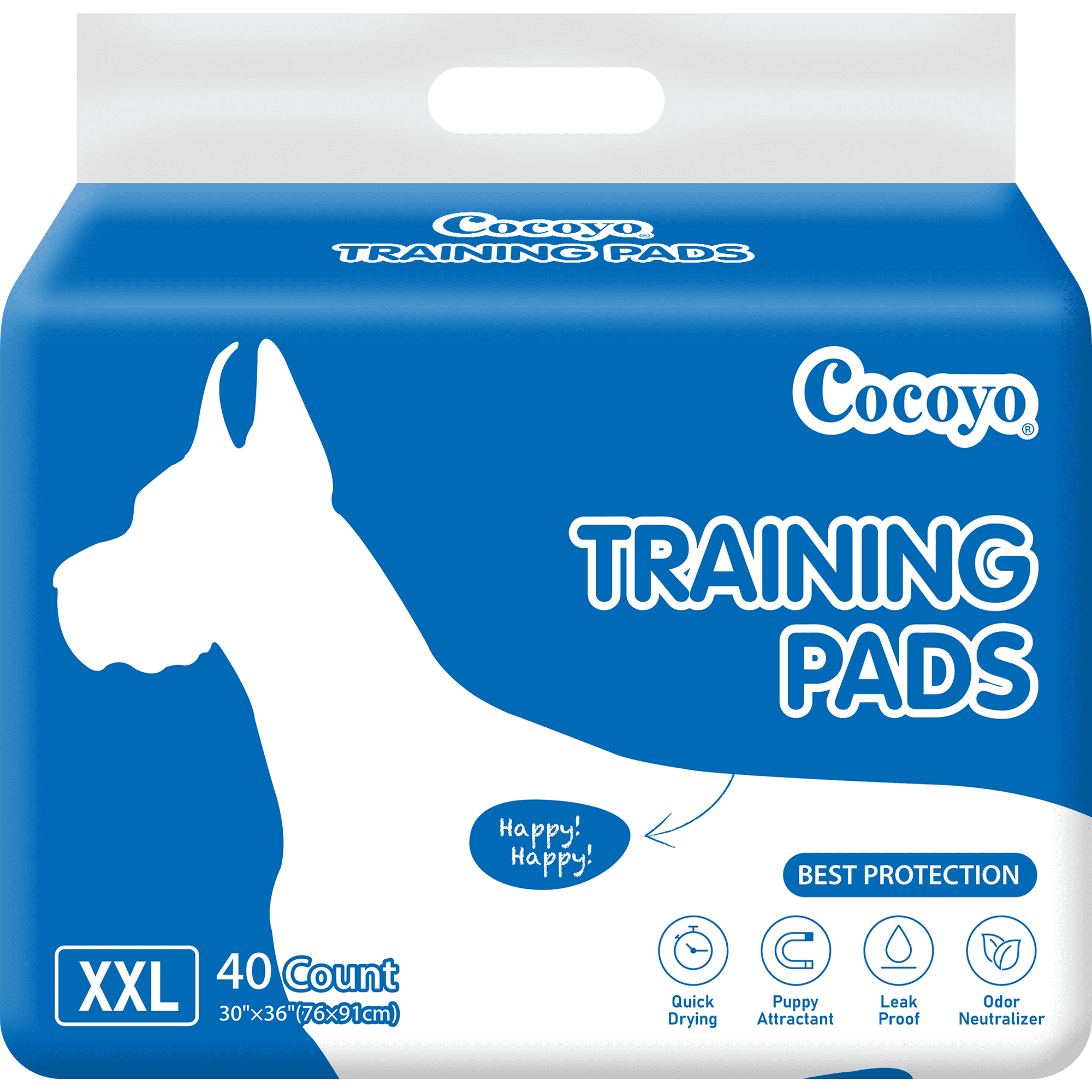 COCOYO Training Pads, 30"X36", 40XXL