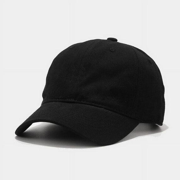 COCOpeaunt Black Cap Cotton Baseball Cap Snapback Caps Casquette Hats Fitted Casual Gorras Hip Hop Dad Hats for Men Women Unisex