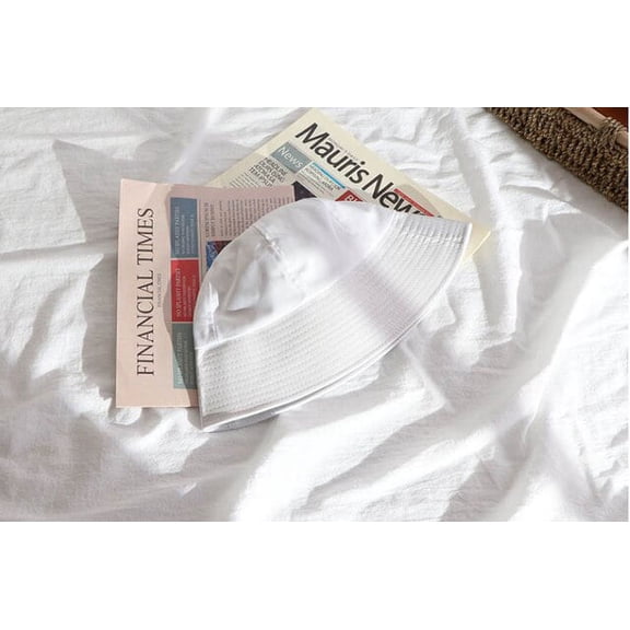 COCOpeaunt Black Solid Bucket Hat Unisex Bob Caps Hip Hop Gorros Men Women Summer Panama Cap Autumn Beach Sun Fishing Boonie Hat Women Gift