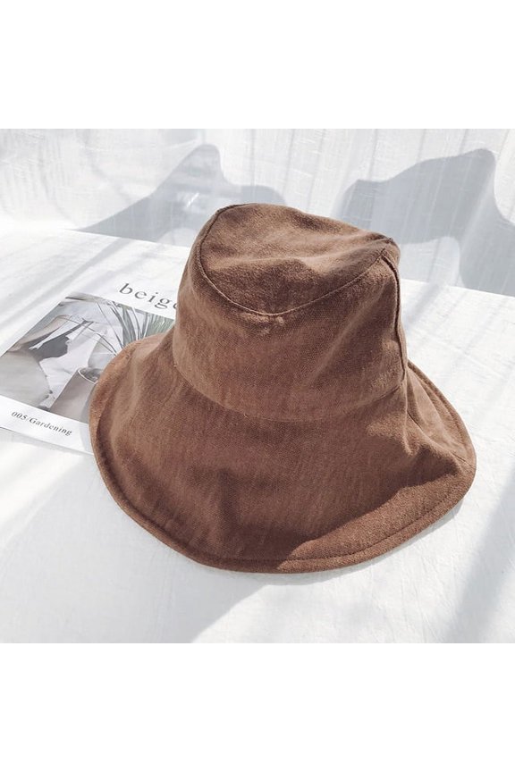Bucket Hats with String Summer Sun Hats for Women Outdoor Foldable Panama Womens Bucket Hats Khaki Casual Fisherman Hats