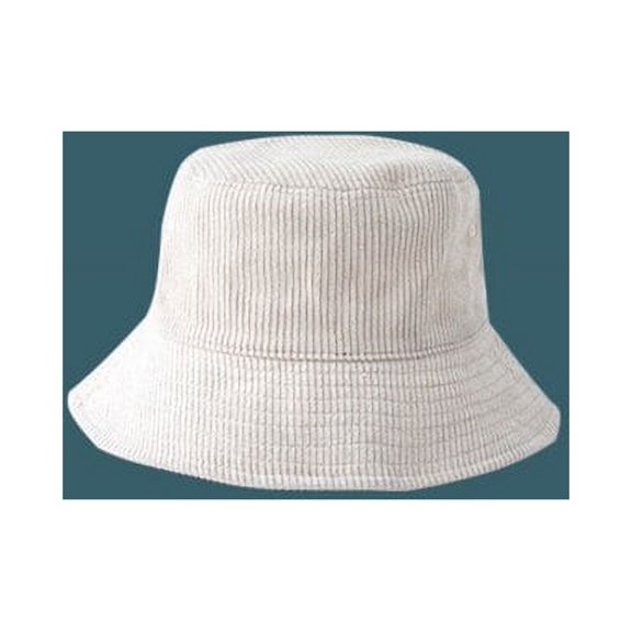 COCOpeaunt Corduroy Spring Autumn Bucket Hat for Women Girl Fashion Solid Panama Fishing Cap Outdoor Flat Fisherman Hats Lady Bonnet Femme