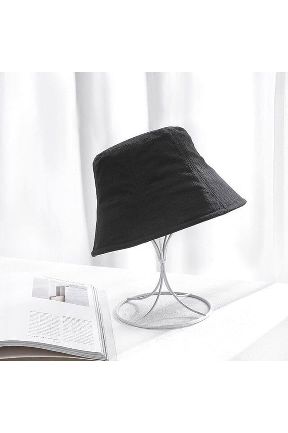 Fashion Cotton Solid Bucket Hat Women Bob Caps Hip Hop Gorros Women Summer Panama Cap Beach Sun Fishing Boonie Hat Outdoor