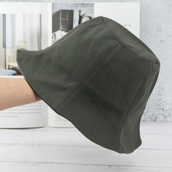 COCOpeaunt Fashion Falbala Cotton Bucket Hats Women Sunscreen Panama Hat Female Sunbonnet Outdoor Fisherman Hat Beach Cap Autumn Travel Hat
