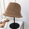 thumbnail image 1 of COCOpeaunt Fashion Winter Bucket Hats Women Warming Panama Hat Lady Fluffy Irregular Wear Outdoor Fisherman Cap Hat for Women, 1 of 6
