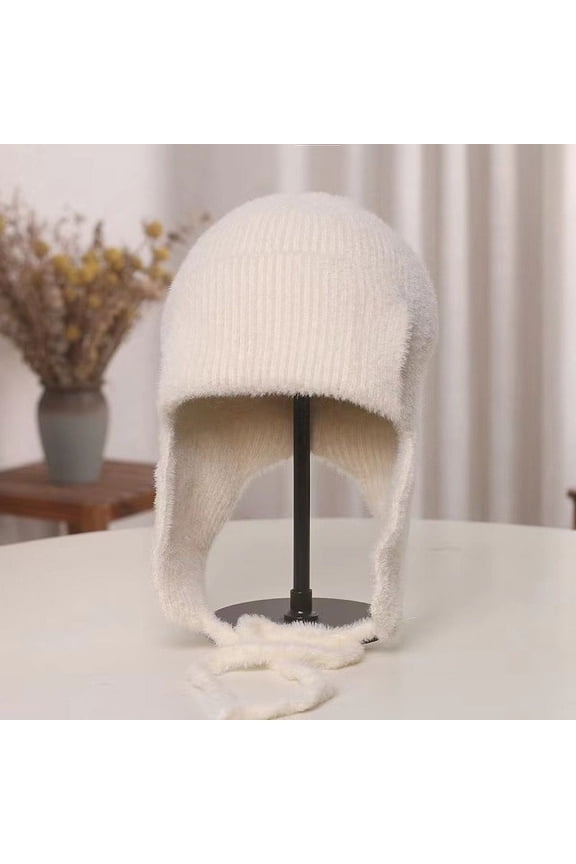 Fashion Winter Hat Keep Warm Bomber Hat Women Winter Aviator Velvet Warm Ear Protection Beanies Russian for Women Earflap Caps